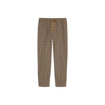 GUCCI Horsebit Jacquard logo Track Pants
