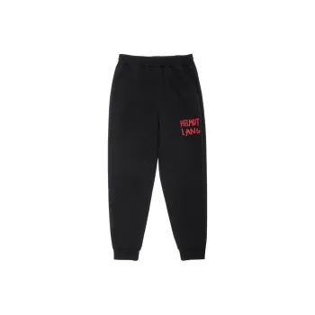 Helmut Lang Knitted Sweatpants Men Black