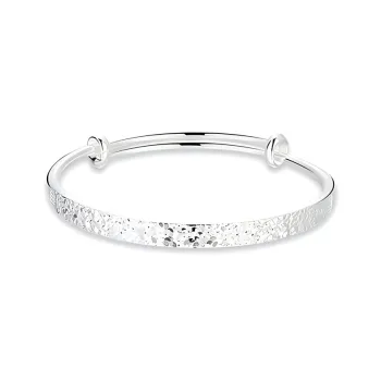 UZIID Sterling Silver Bangles Women's Silver