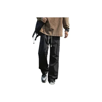 NOTFORMAD Cargo Pants Unisex Black