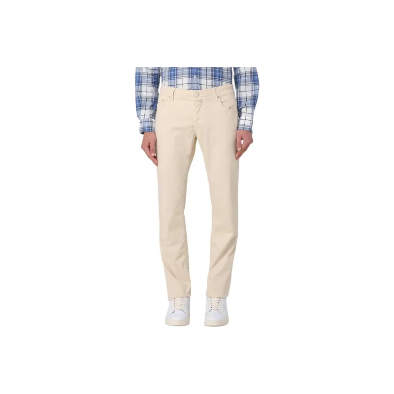 JACOB COHEN Nick Mid Rise Slim Fit Trousers-0