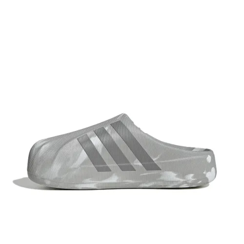 Adidas Originals AdiFOM SUPERSTAR MULE Abrasion Resistant Slip Resistant Closed Toe Slippers Unisex Gray