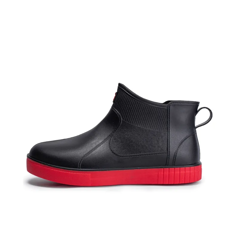 LONGYING Rain Boots Men-5