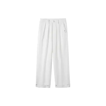 SeminP.ure Casual Pants Unisex White/Navy Blue