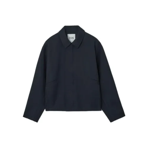 COS Jackets Coats Men's Navy Blue
