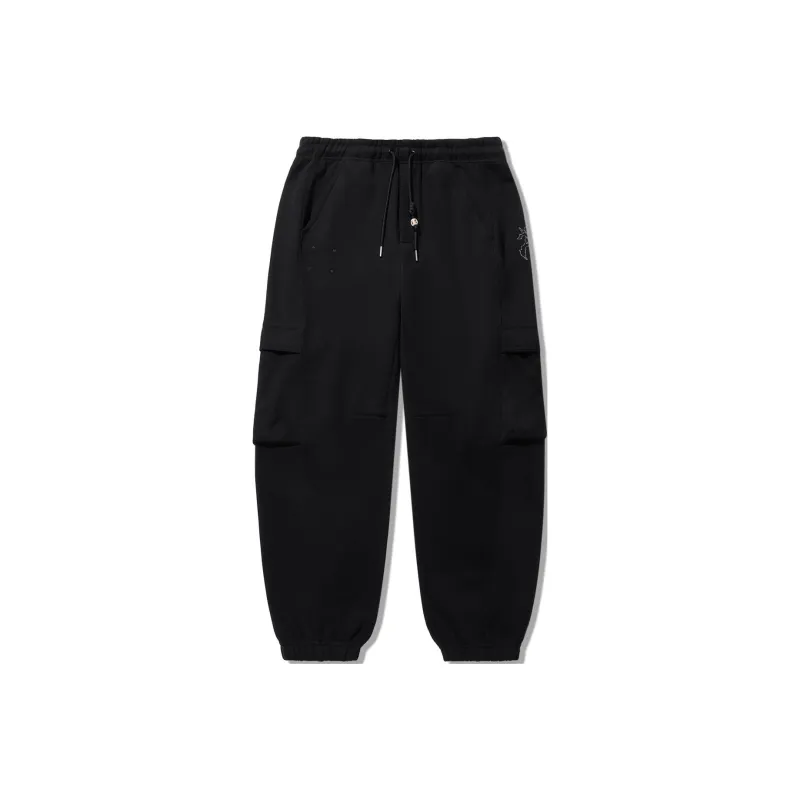 LiNing Knitted Sweatpants Men's Black-0