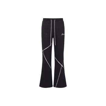 ROCAWEAR Knitted Sports Pants Unisex Black