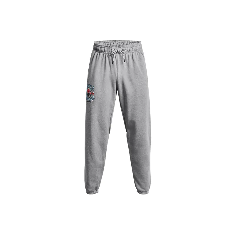 Under Armour Rose Knitted Sweatpants Men's Gray-0