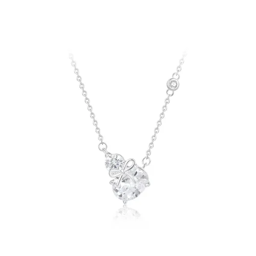 Love Link 999 Fine Silver Necklaces Women's