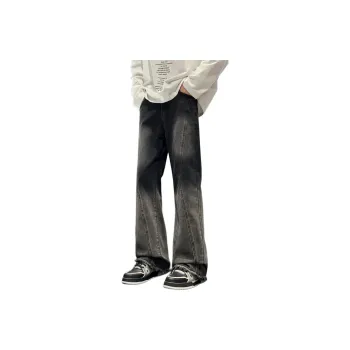 RENBEN Jeans Unisex Black Gray