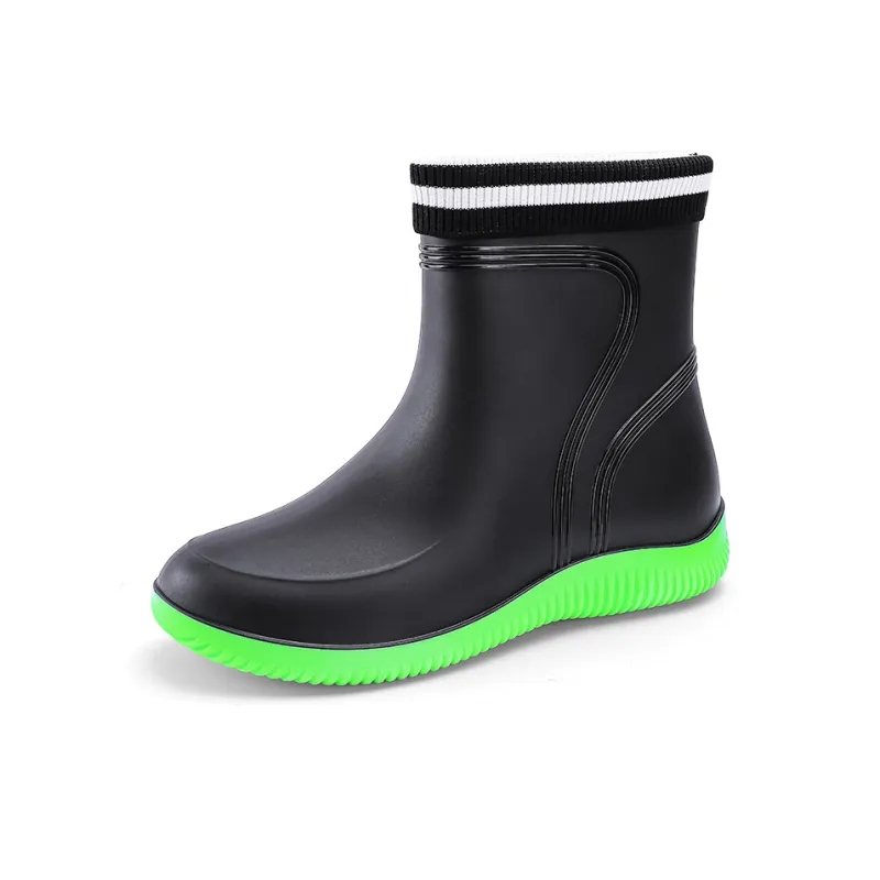 LONGYING Rain Boots Men-8