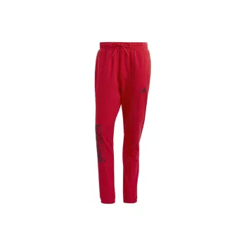 Adidas Knitted Sports Pants Men's Red