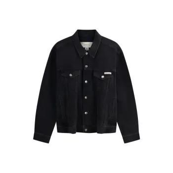 CALVIN KLEIN Jackets Coats Men's Denim Black