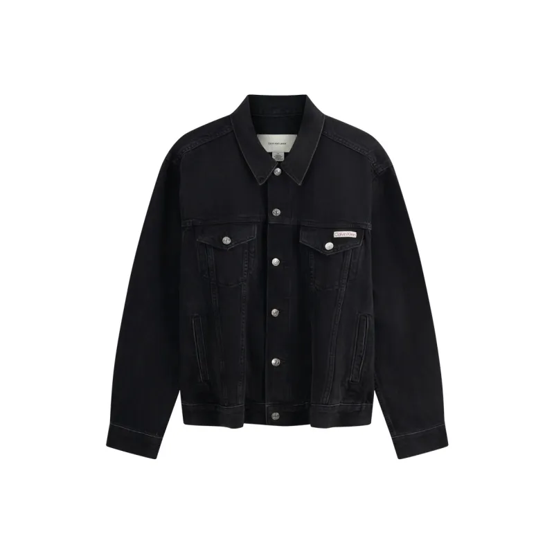 CALVIN KLEIN Jackets Coats Men's Denim Black-0