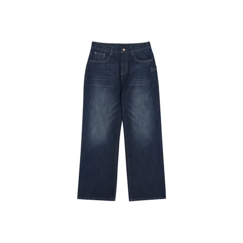 MYSAMESAME Jeans Unisex Dark Blue In Stock