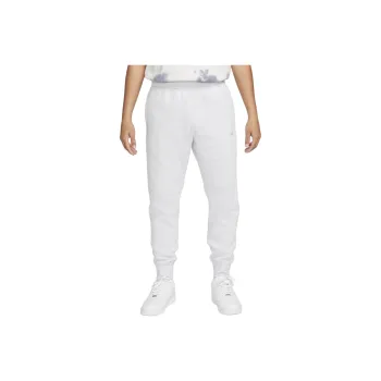 Nike Sportswear Club Fleece Knitted Sports Pants Men's Pure White Gold