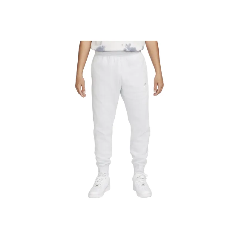 Nike Sportswear Club Fleece Knitted Sports Pants Men's Pure White Gold-0