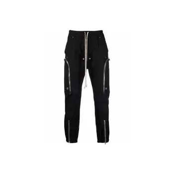 RICK OWENS Drawstring Zipped Trousers