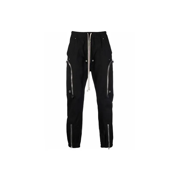 RICK OWENS Drawstring Zipped Trousers-0