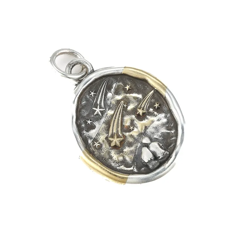 Ruibeila 925 Sterling Silver Necklaces Unisex-2