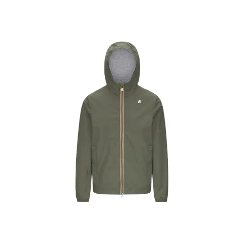 K WAY Jackets & Coats Men's Green