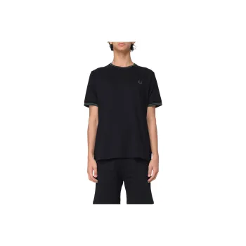 FRED PERRY T Shirts Men Black