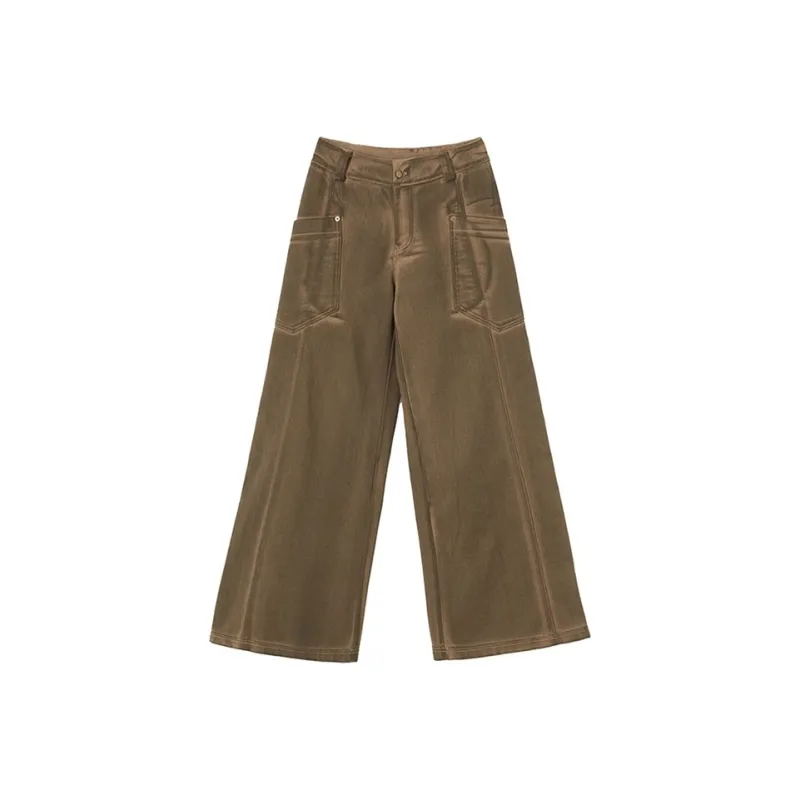 Universal Templates Jeans Unisex Brown-0
