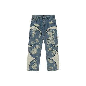 THUG CLUB Distressed effect Jeans