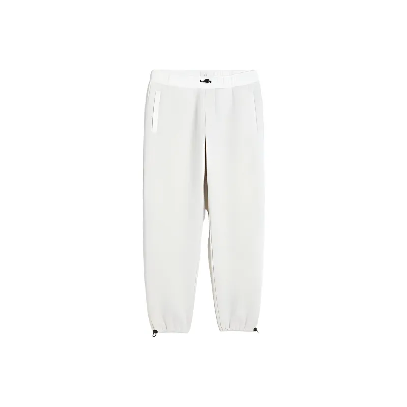 H&M Knitted Sweatpants Men White-0