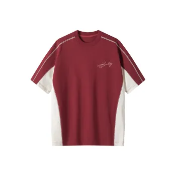 BENATRY T Shirt Unisex Burgundy