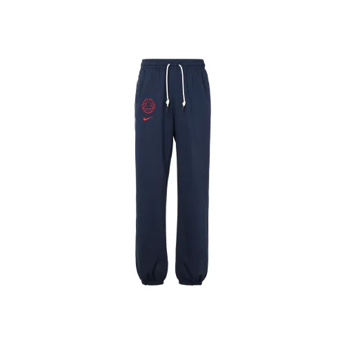 Nike Knitted Sweatpants Men Dark Navy Blue