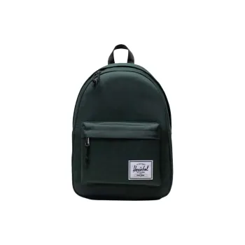 Herschel Recycled 600D Fabric Backpack Unisex Dark Green