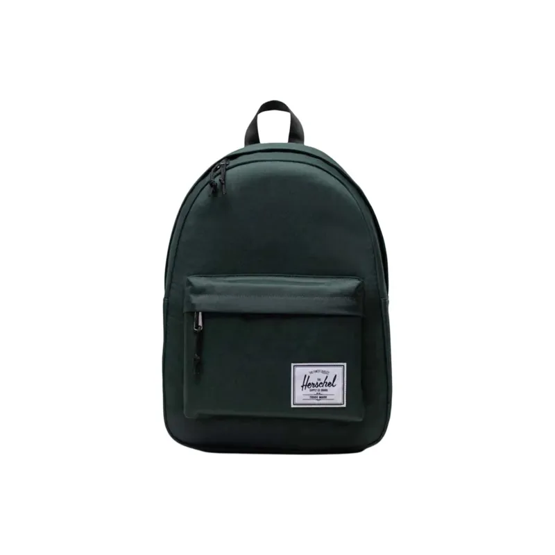 Herschel Recycled 600D Fabric Backpack Unisex Dark Green-0