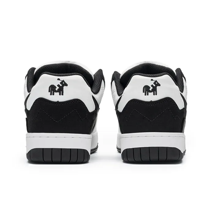 Flange Bullo Low Top Skateboard Shoes Unisex Black White-5