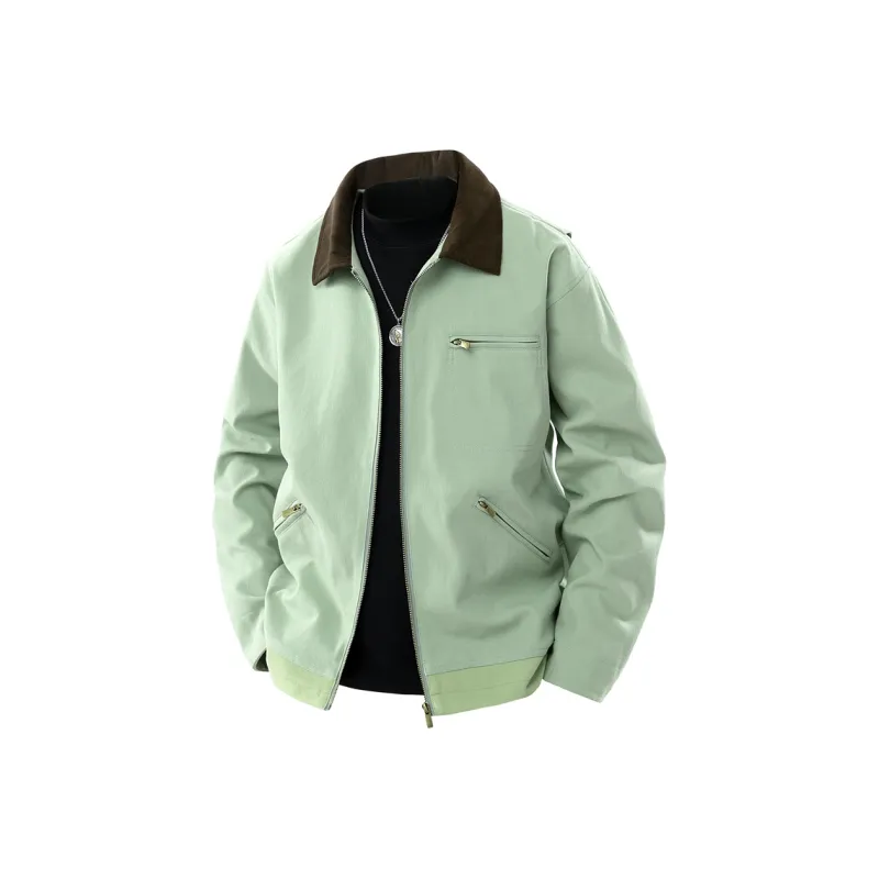 Yalu Jackets Coats Unisex Black-6