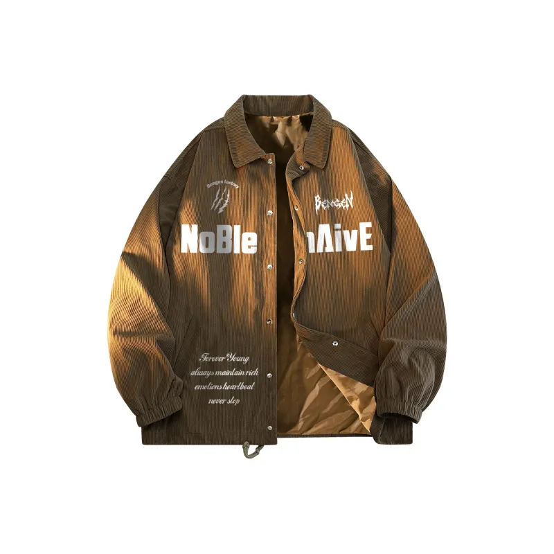 BENGEN Jackets Coats Unisex Khaki-4