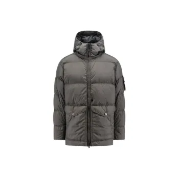 STONE ISLAND Hooded Puffer Jacket