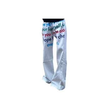 F.K.V.A Jeans Unisex White