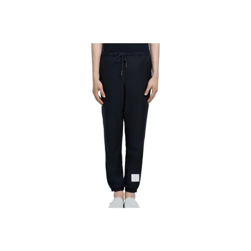 THOM BROWNE Drawstring waist Wool Track Pants