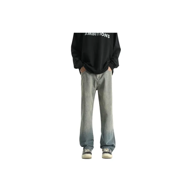 PANDA ADEVIL Jeans Unisex Yellow Mud-0
