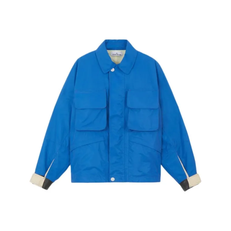 STONE ISLAND Marina Plated Reflective Jacket-0