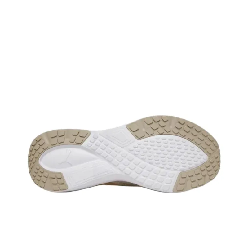 PUMA SOFTRIDE Mayve Anti Slip Wear Resistant Low Top Running Shoes Women's Beige-4