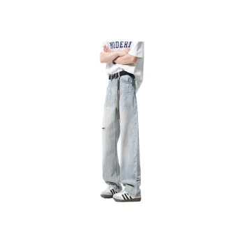 TINA GIA Jeans Unisex Light Blue