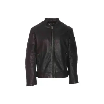 Zadig & Voltaire Lean Zip up Leather Biker Jacket
