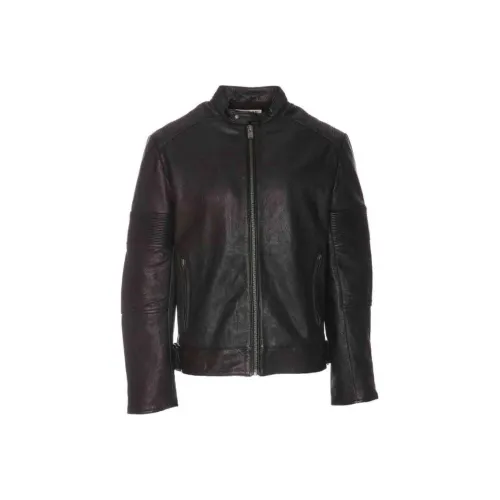 Zadig & Voltaire Lean Zip up Leather Biker Jacket