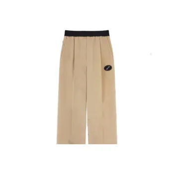 WE11DONE High waisted Pleat detail Trousers