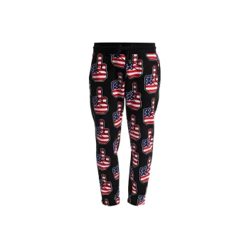 MOSCHINO Knitted Sweatpants Men Black