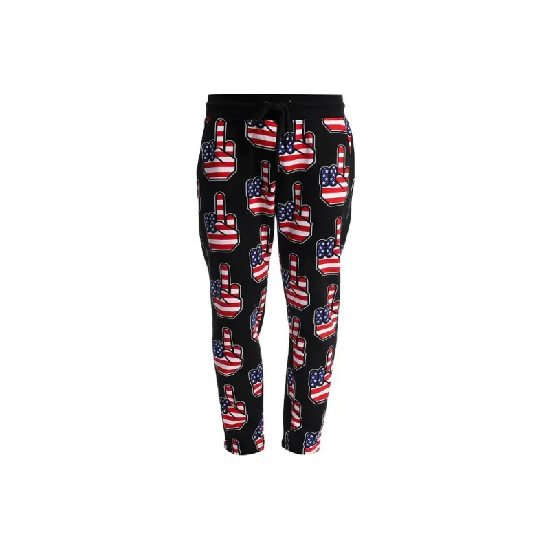 MOSCHINO Knitted Sweatpants Men Black-0