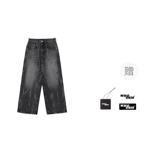 WHOOSIS Jeans Unisex Dark Gray