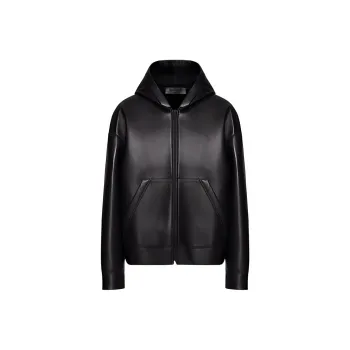 Valentino Zip Up Straight Hem Jacket